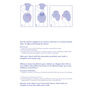 Chignon donut marron de petite taille,