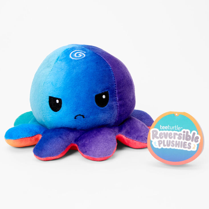 TeeTurtle&trade; Reversible Plushies Red &amp; Blue Octopus,