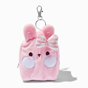 Pink Bunny 4&#39;&#39; Backpack Stationery Set,