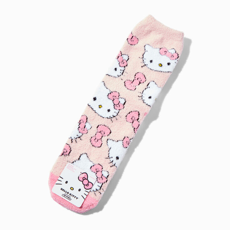 Hello Kitty&reg; Cozy Pink Crew Socks - 1 Pair,
