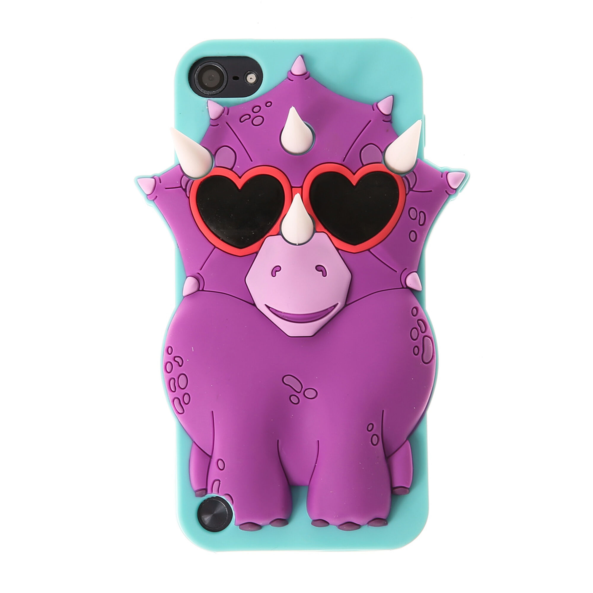 Purple Triceratops Dinosaur Ipod Case Ipod Touch 5 Claire S Us