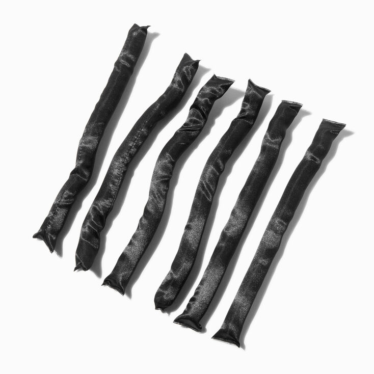Tiges &agrave; friser non chauffantes noires - Lot de 6,