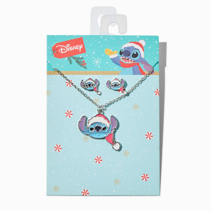 Disney Stitch Christmas Jewelry Set - 2 Pack,