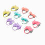 Claire&#39;s Club Chiffon Bow Hair Ties - 10 Pack,