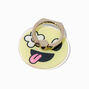 Yellow Daisy Happy Face  Phone Ring Stand,