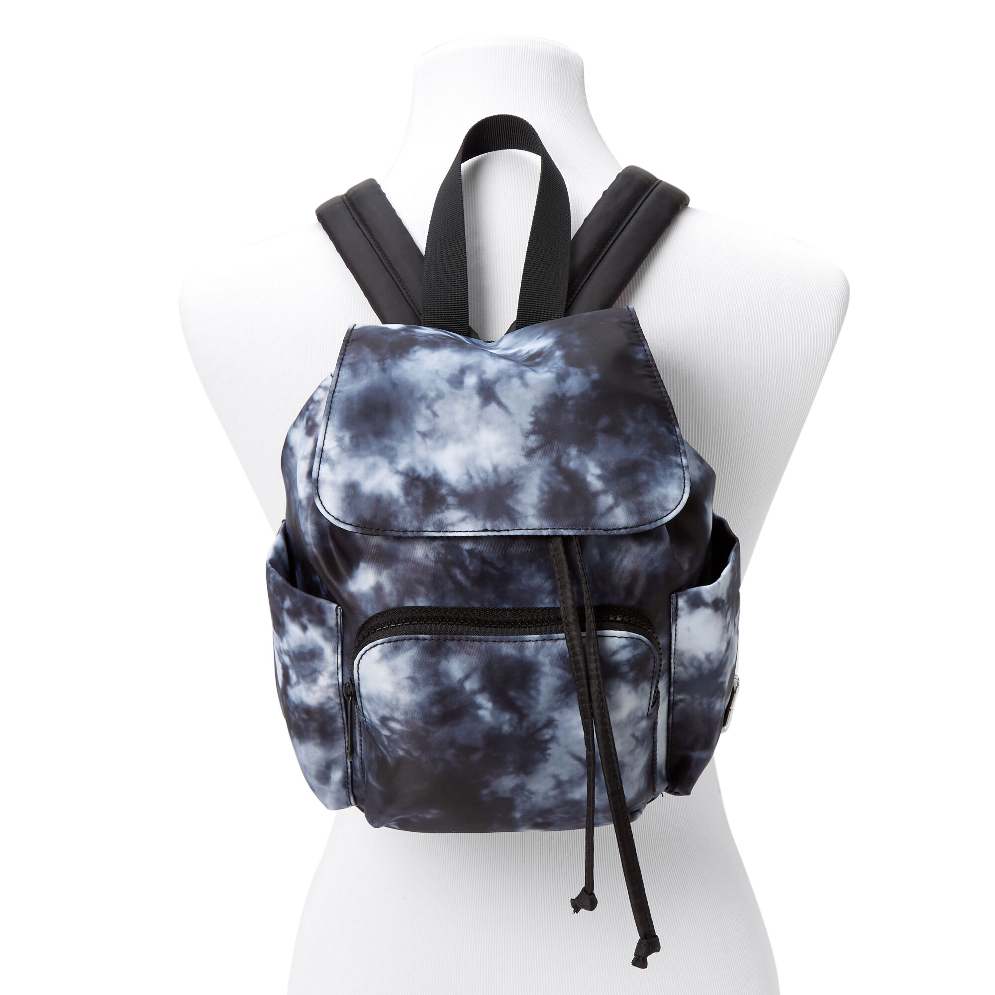 Tie Dye Small Backpack Black Claire s US