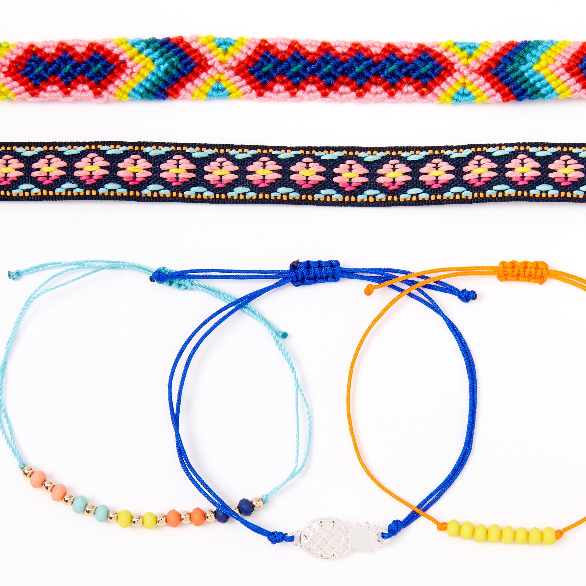 Pineapple friendship bracelet shop