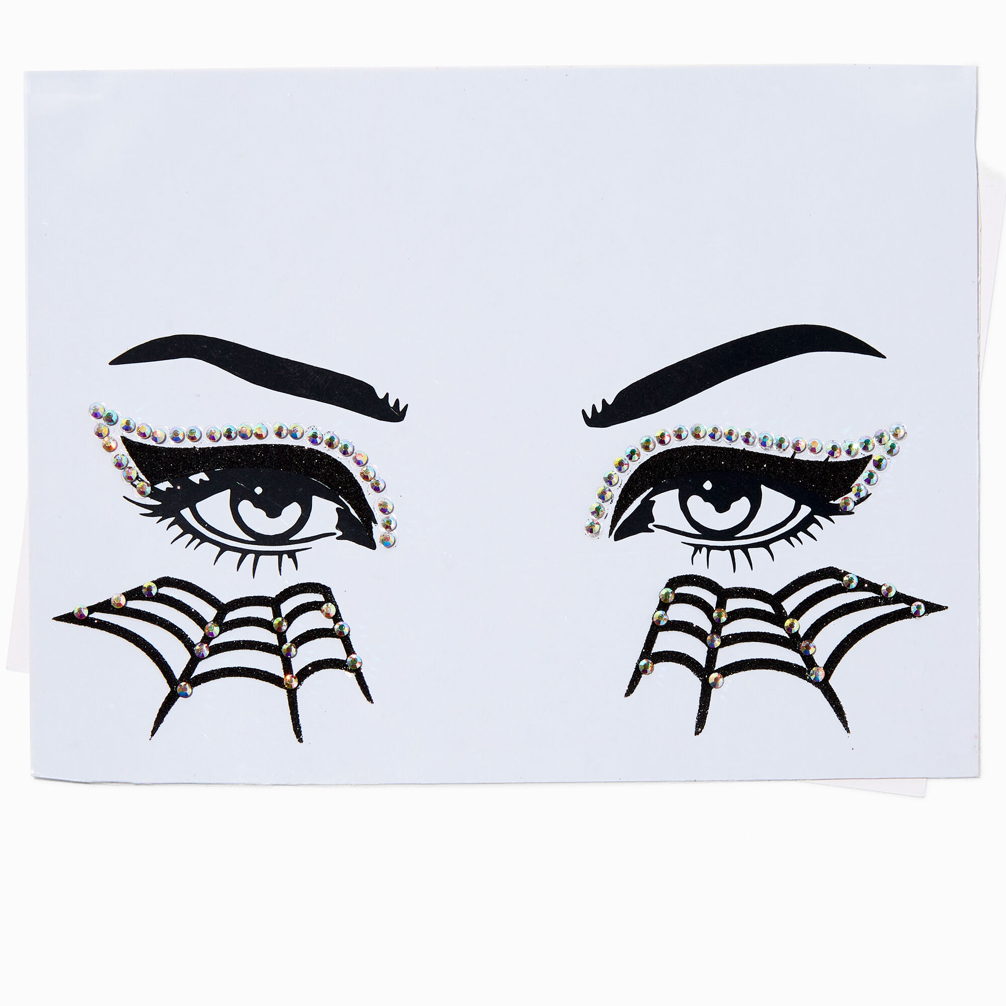 Spiderweb Halloween Eye Gems,
