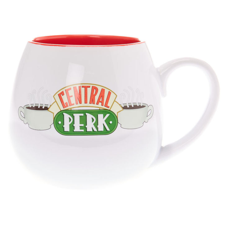 Mug en céramique blanche Central Perk de Friends™,