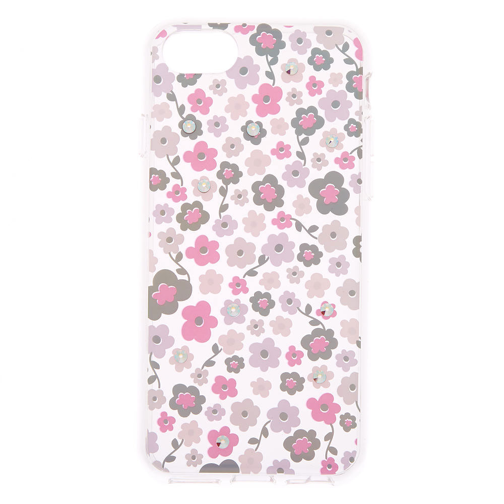 Swarovski® Crystal Floral Phone Case - Fits iPhone 6/7/8,