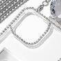 Bling Perfume Bottle Phone Case With Chain - Fits iPhone 12 Pro Max,