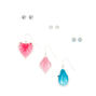 Threaded Earrings Set - 6 Pack,