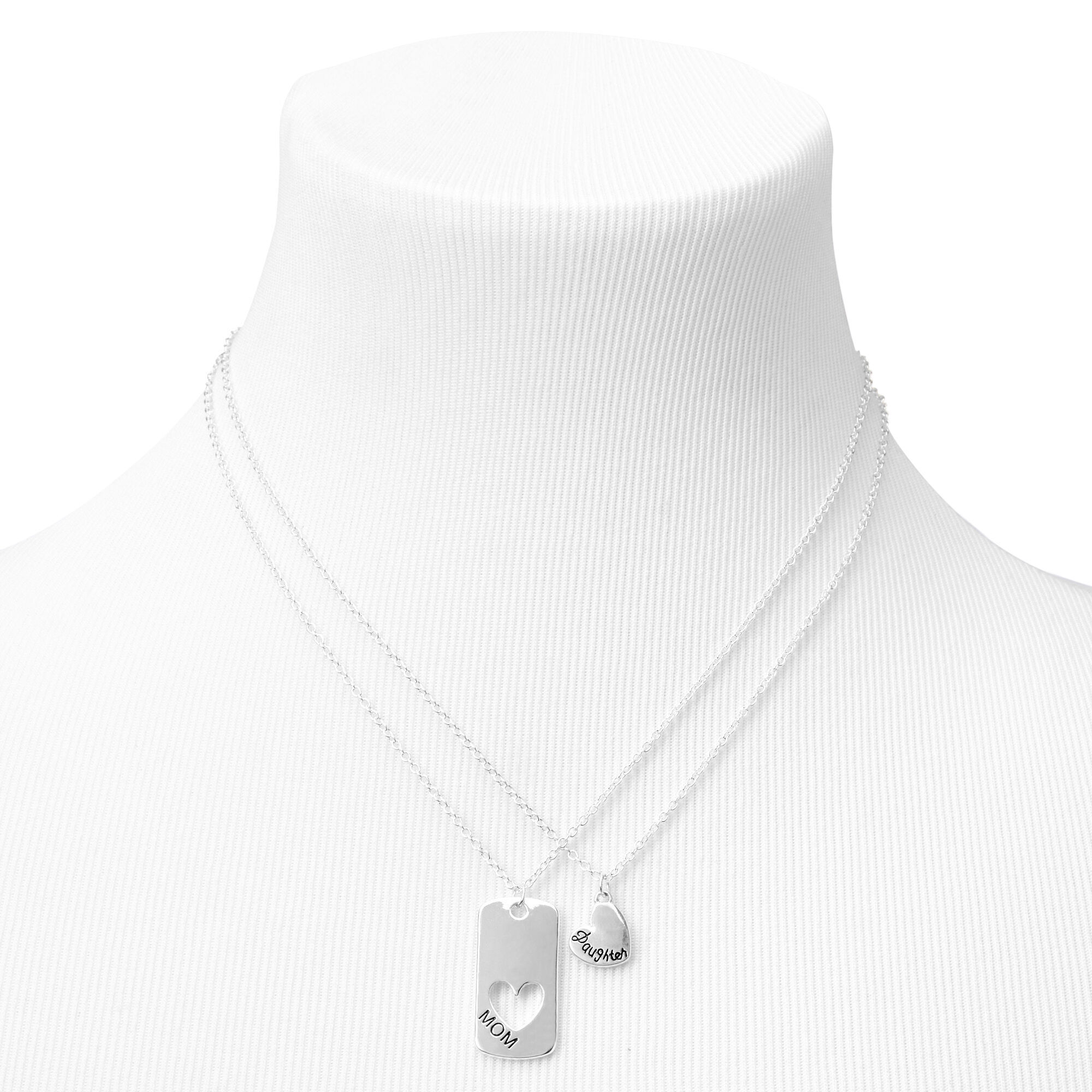 Mother daughter necklace claire's shop