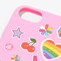 Pink Y2K Protective Phone Case with Lanyard - Fits iPhone&reg; 6/7/8/SE,