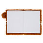 Maddie the Monkey Lock Plush Diary - Brown,