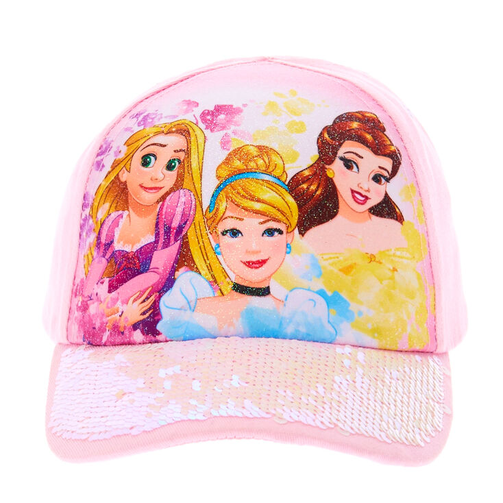 Disney Princess Light Pink Sequin Cap,