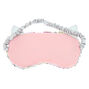 Masque de sommeil chat pastel arc-en-ciel avec sequins r&eacute;versibles,