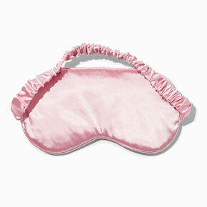 Masque de sommeil bling bling m&eacute;ga rose tendre,