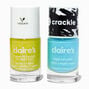 Blue &amp; Yellow Crackle Vegan Nail Polish Set - 2 Pack,