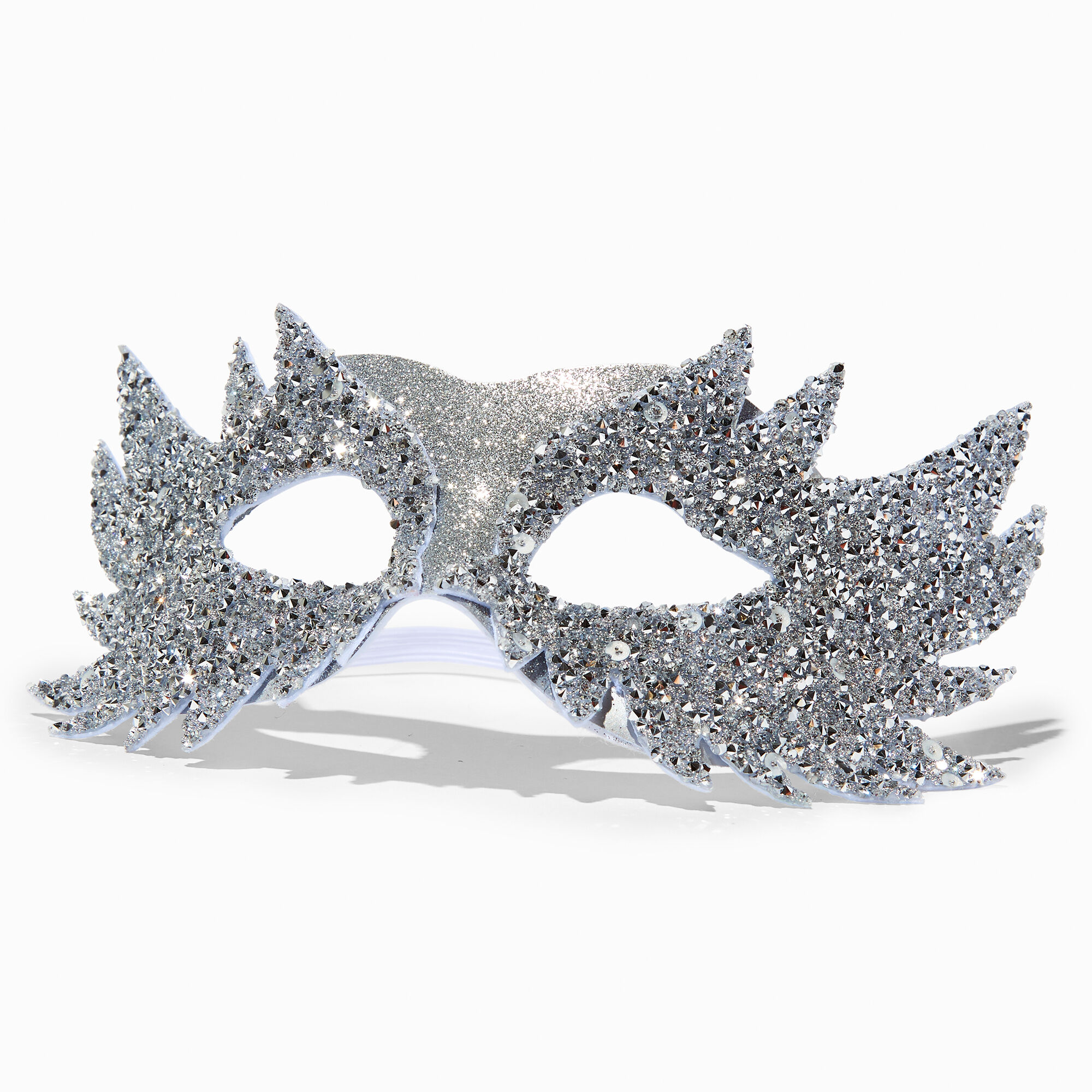View Claires Embellished Angel Wings Mask information