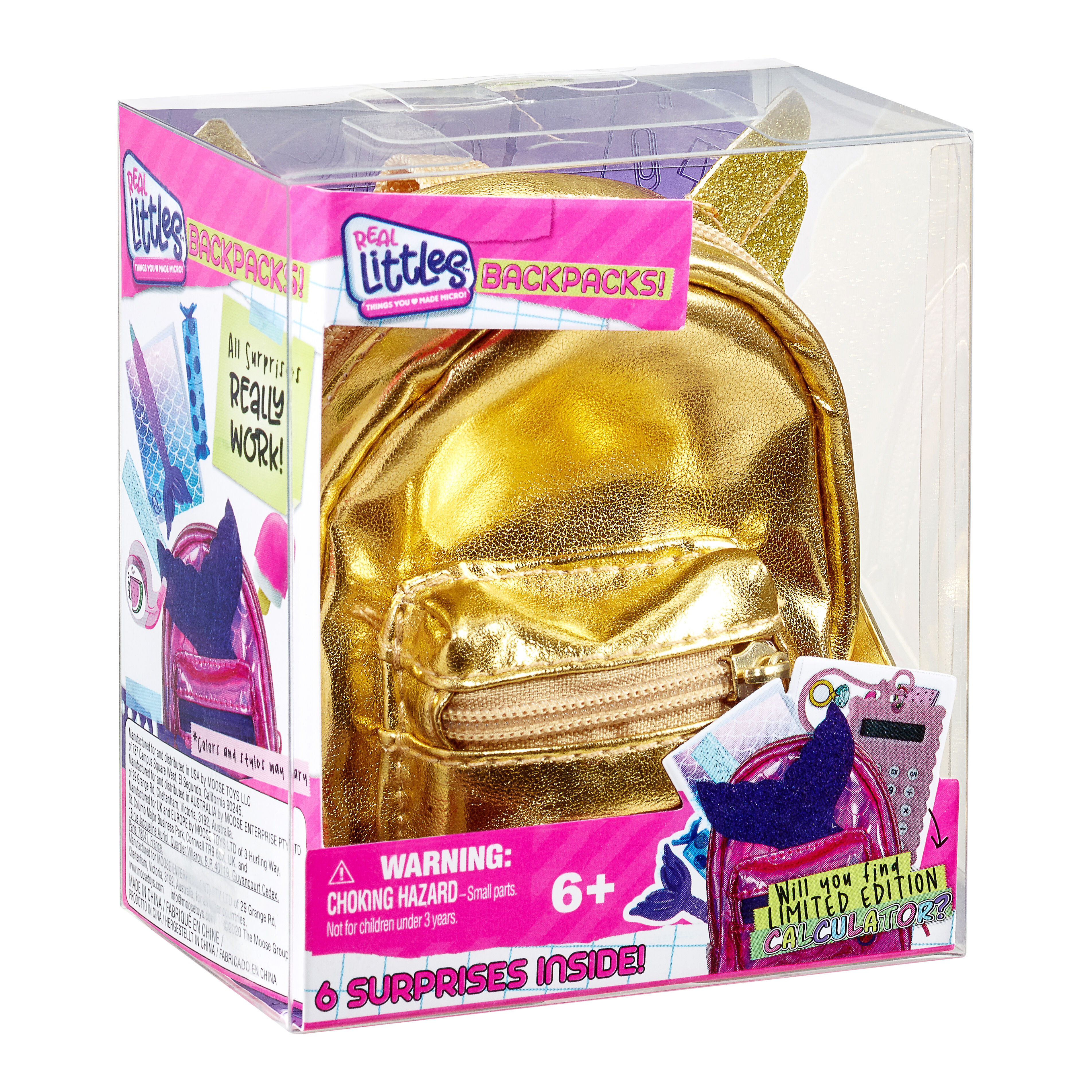 Shopkins Real Littles Backpacks Styles May Vary Claire s