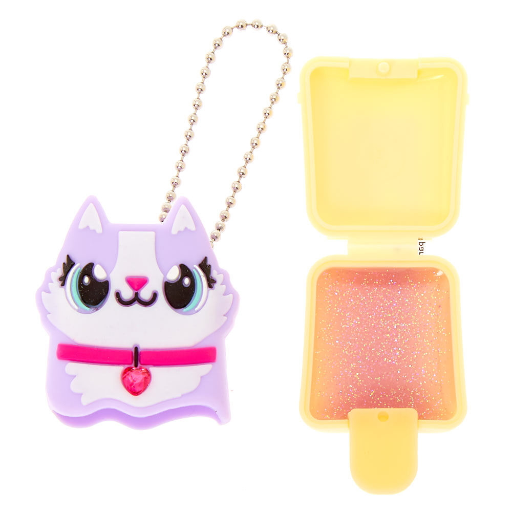 Pucker Pops Carly the Cat Lip Gloss - Grape,