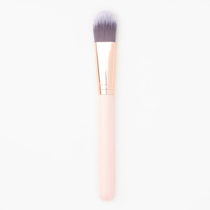 Rose Gold Foundation Brush - Pink,