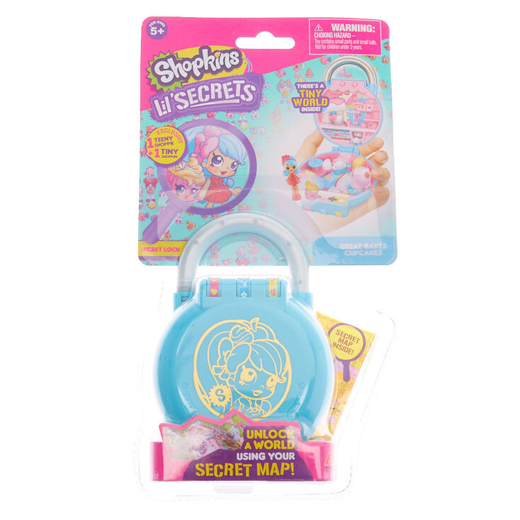 Jouet m&eacute;daillon secret P&rsquo;tits secrets Shopkins&trade; s&eacute;rie 1 &ndash; les styles peuvent varier,