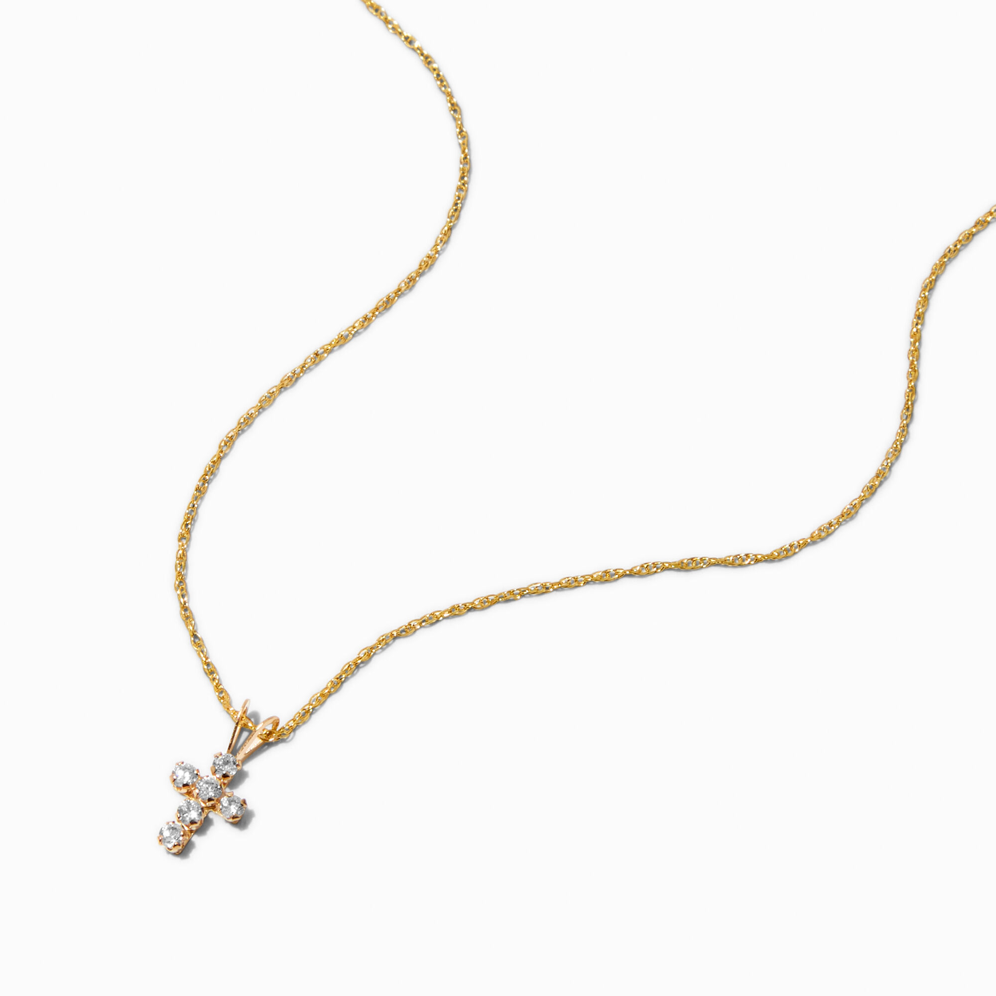 Claire's sales cross necklace