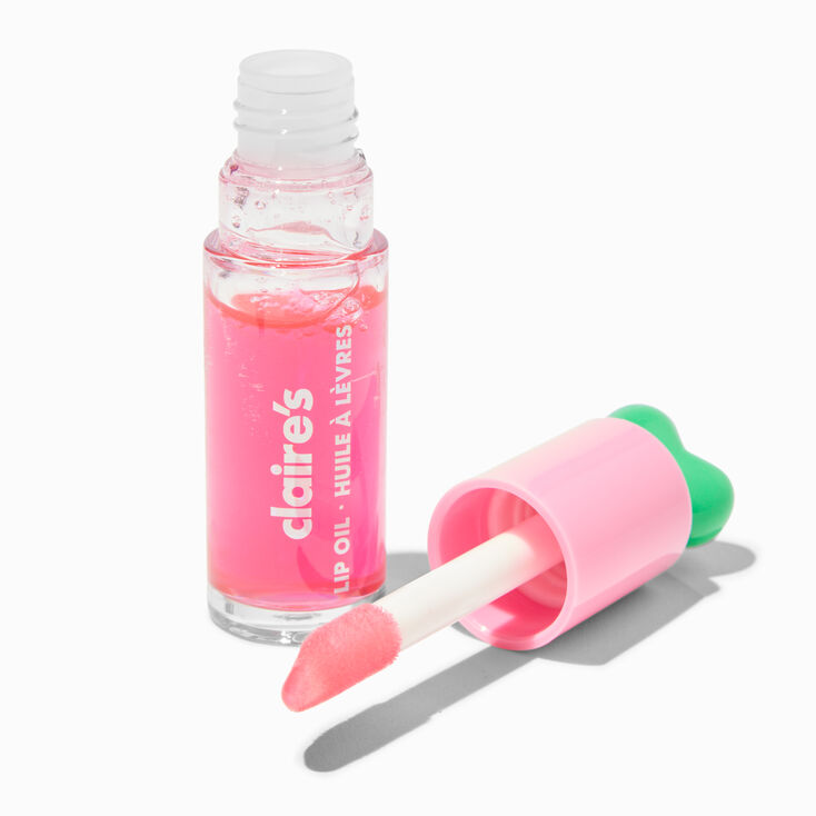 Green Heart Pink Lip Oil,