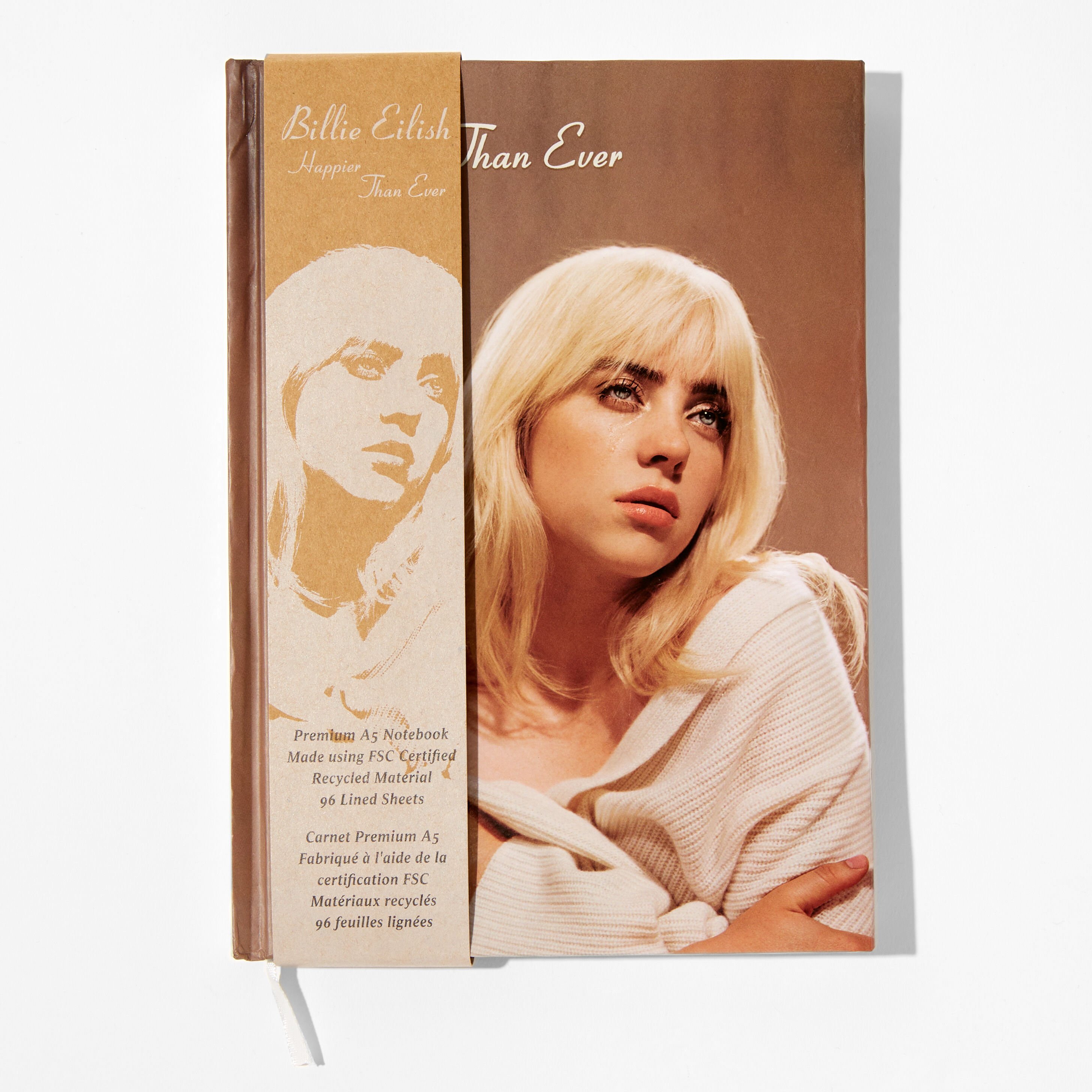 Billie Eilish Happier Than Ever Notebook,