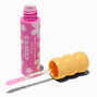 Yellow Daisy Pink Lip Gloss Wand,