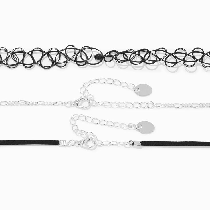 Girls Lace Choker Necklace 7-Pack