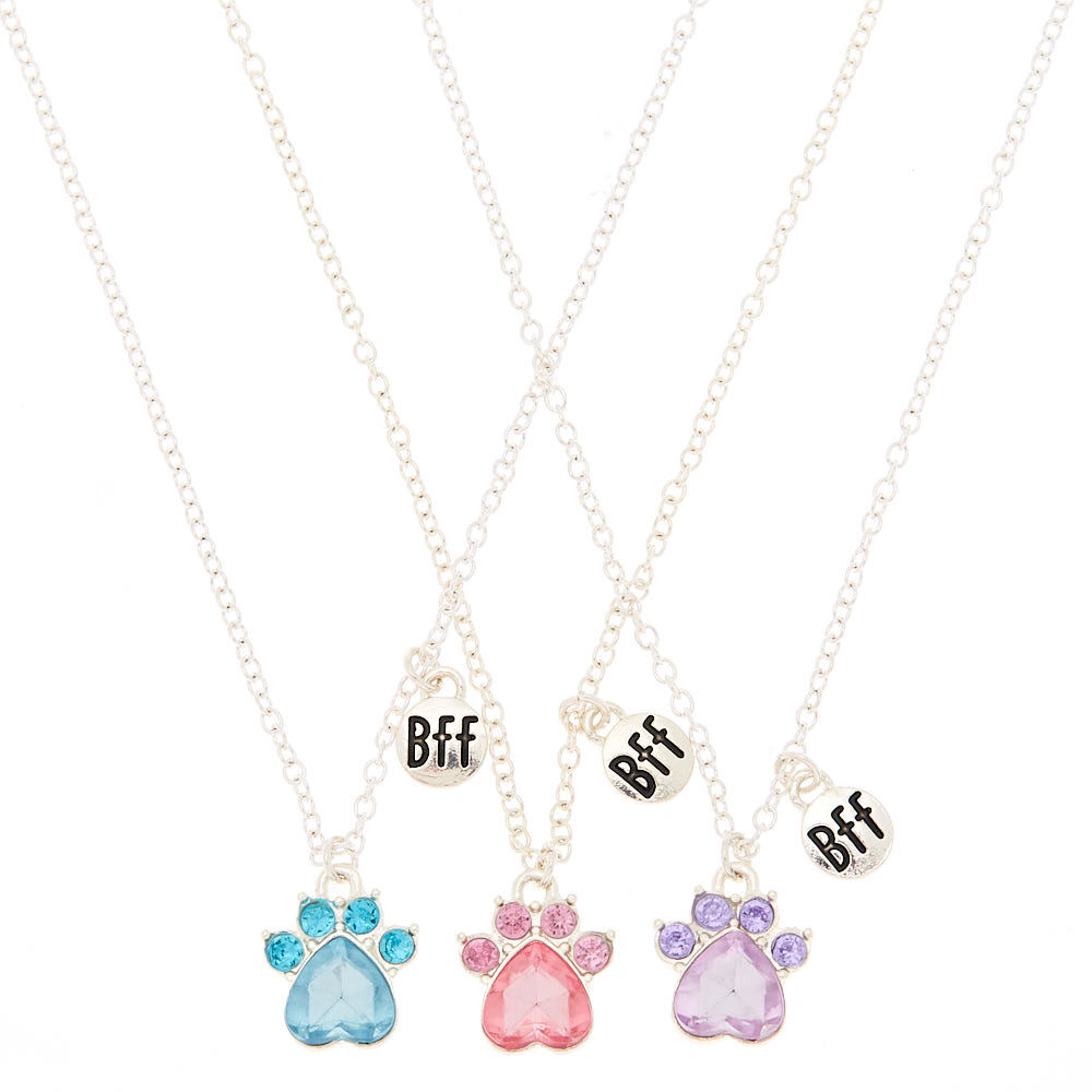 Best Friends Pink & Orange Bubble Tea Pendant Necklaces - 2 Pack | Claire's