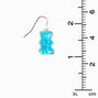 Blue Gummy Bear 0.5&quot; Drop Earrings,