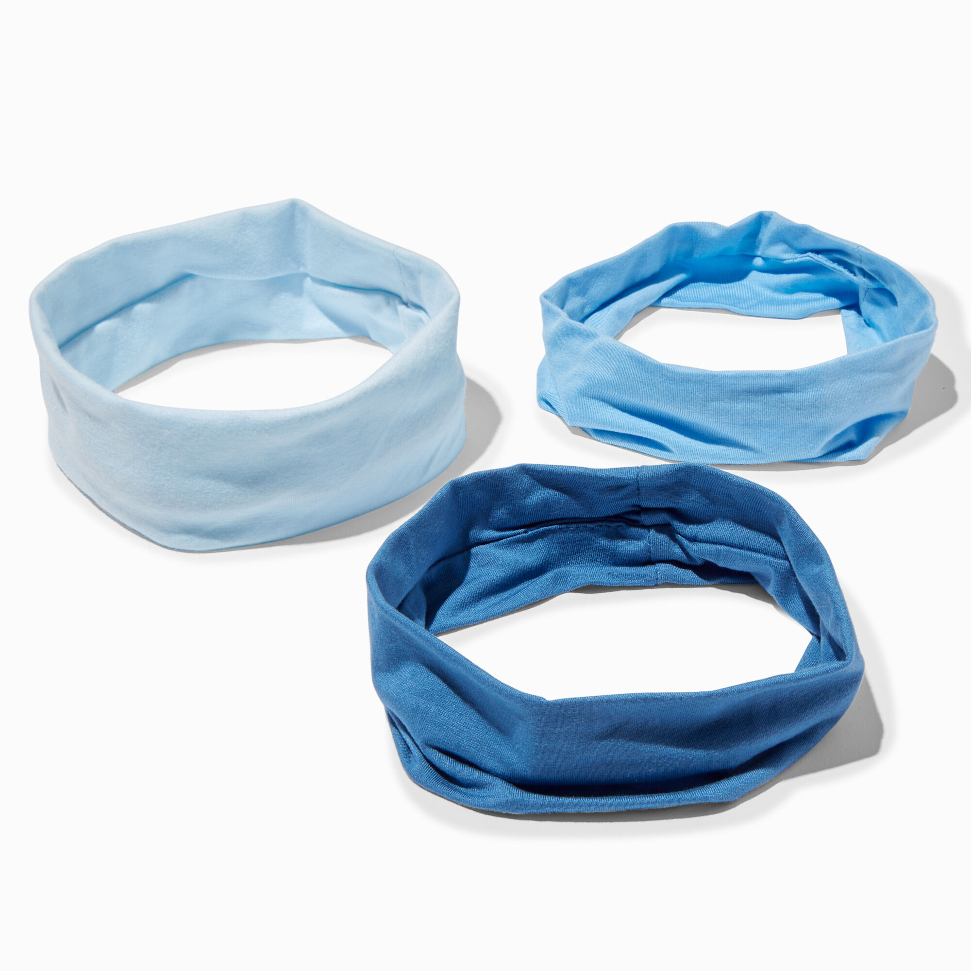 View Claires Mixed Headwraps 3 Pack Blue information