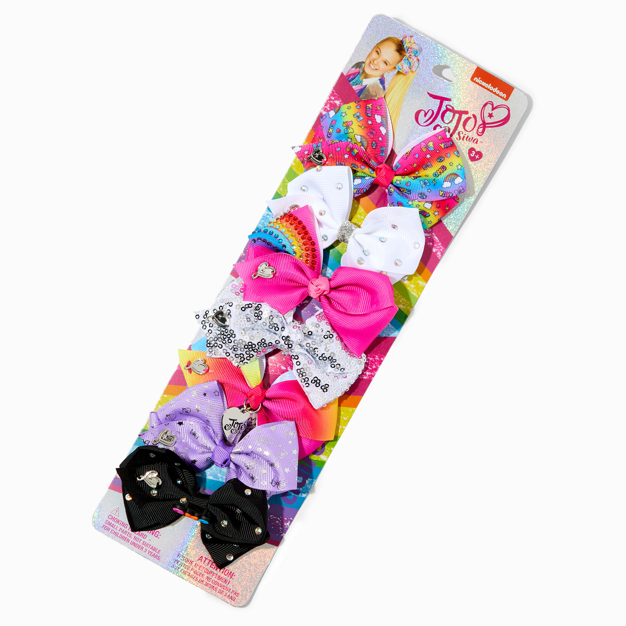 JoJo Siwa™ Hair Bow Set - 7 Pack | Claire's US