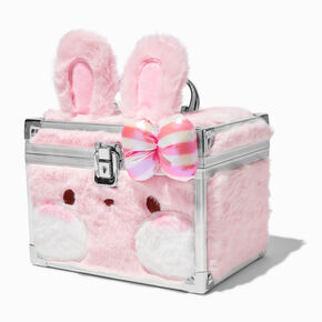 Pink Furry Bunny Lock Box,