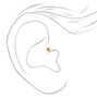Gold 16G Star And Triangle Daith Earrings - 5 pack,