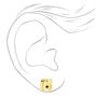 Clous d&#39;oreilles caf&eacute; bonnes ondes - Lot de 9,