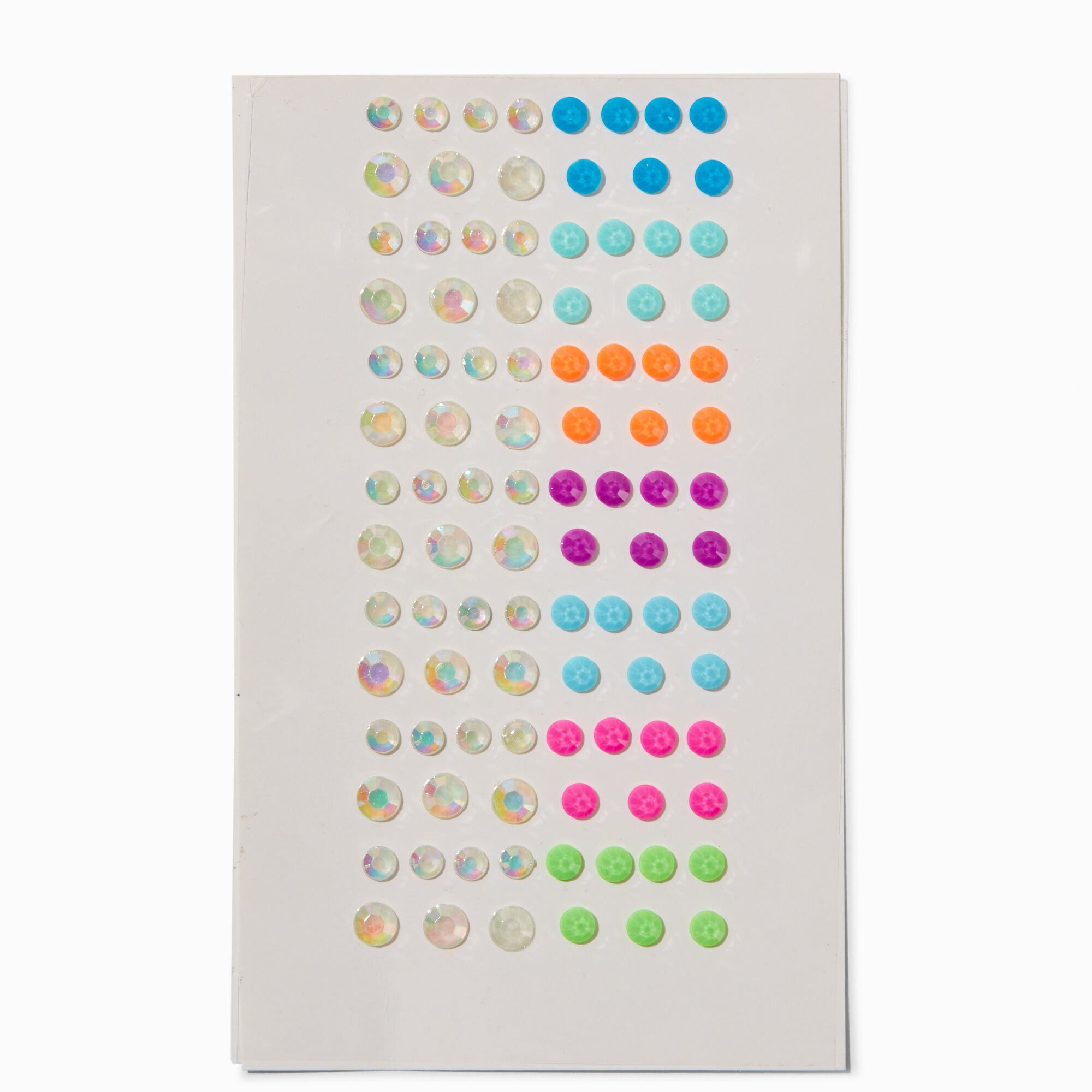 Glow in the Dark Body Gems - 100 Pack,