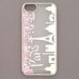 Pink Glitter Paris Phone Case - Fits iPhone 6/7/8/SE,