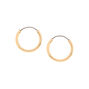 Gold 10MM Hoop Earrings,