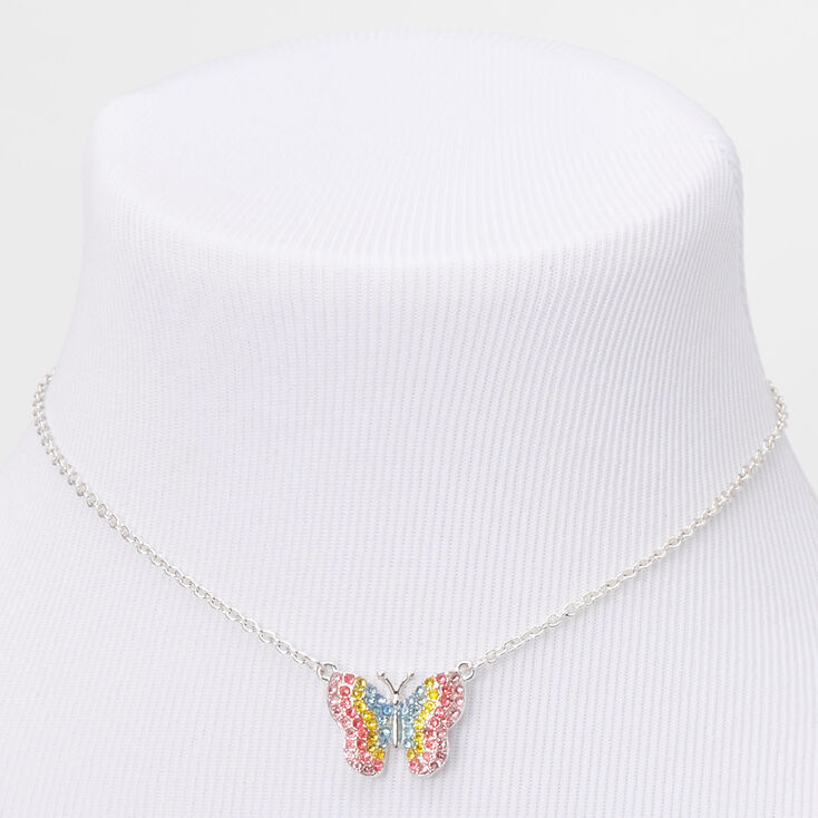 Claire&#39;s Club Rainbow Butterfly Jewellery Set - 3 Pack,