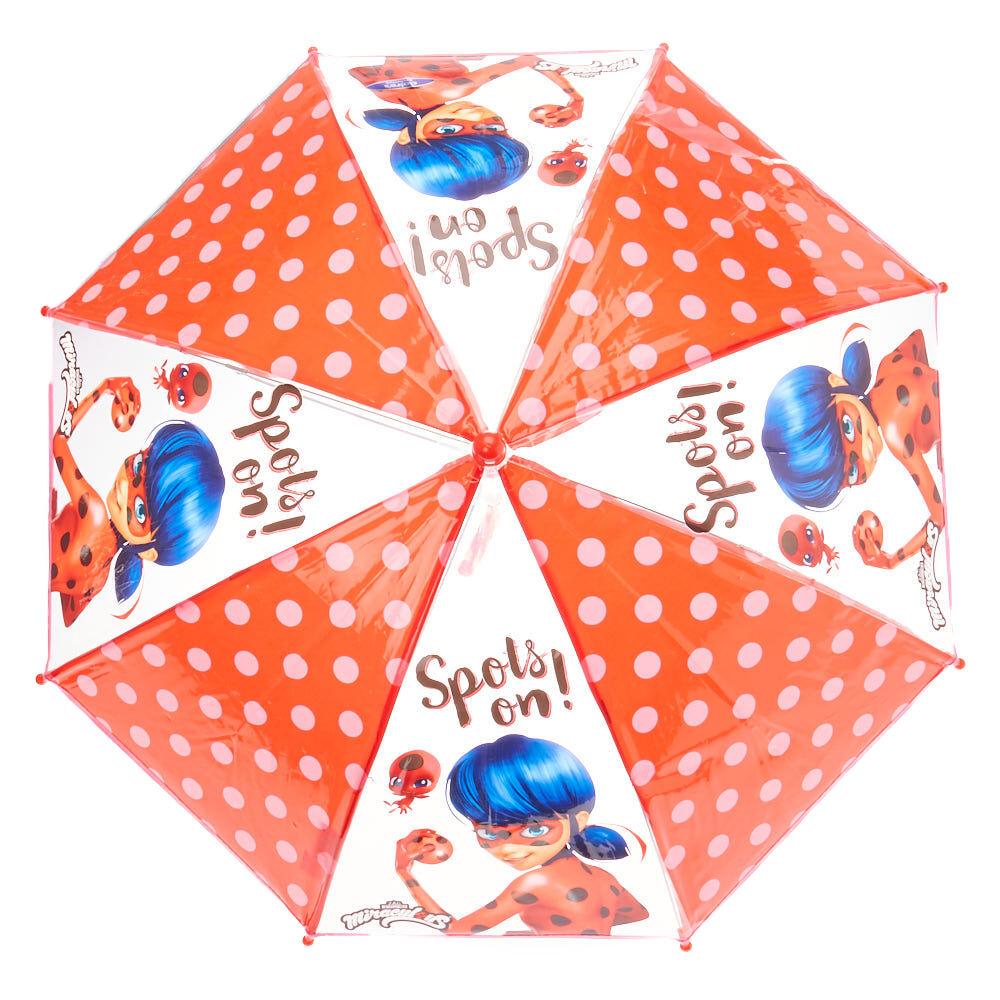 Miraculous™ Spots on! Plastic Umbrella – Red,