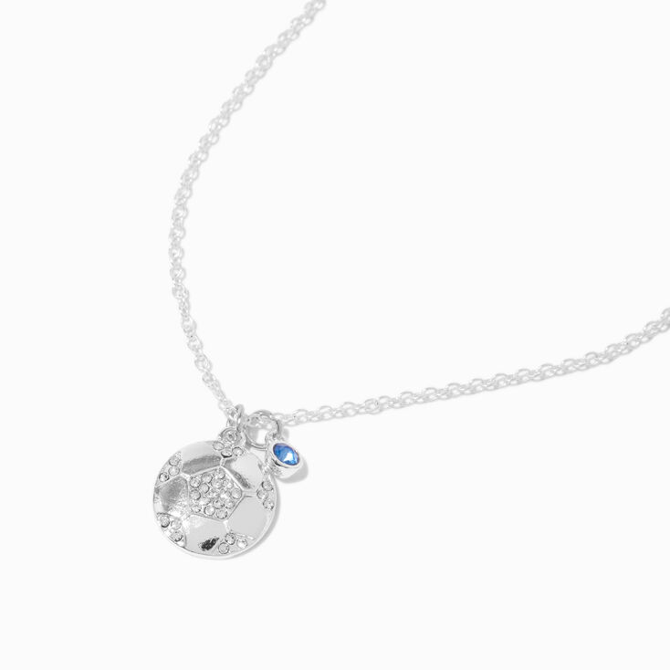 Football Pendant Necklace,