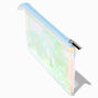 Holographic Initial Pencil Case - H,