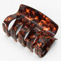 Medium Thick Tortoiseshell Hair Claw - Brown,