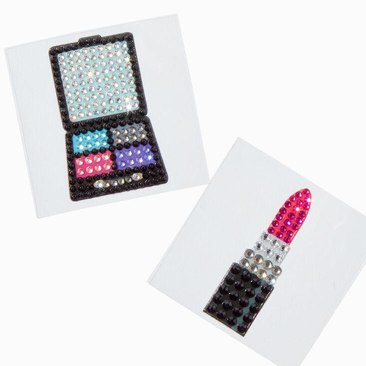 StickerBeans&reg; x Claire&#39;s Makeup Rhinestone Sticker Set - 4 Pack,