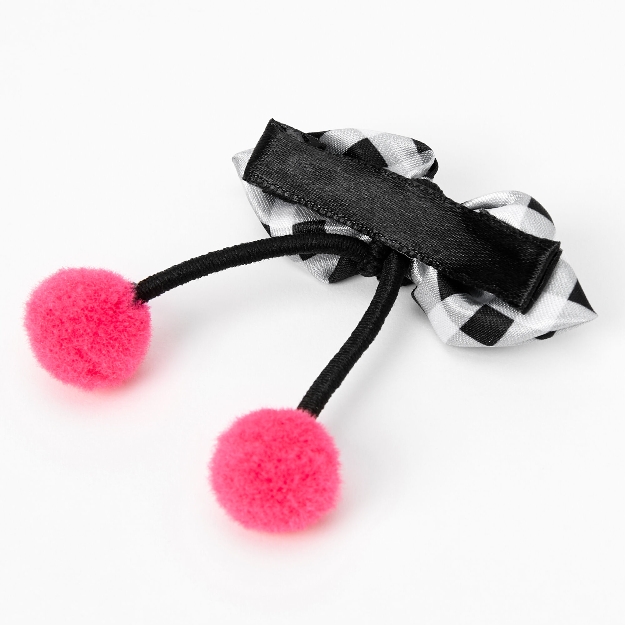 Claire's Club Pink Cherries Bow Hair Clips - 2 Pack,